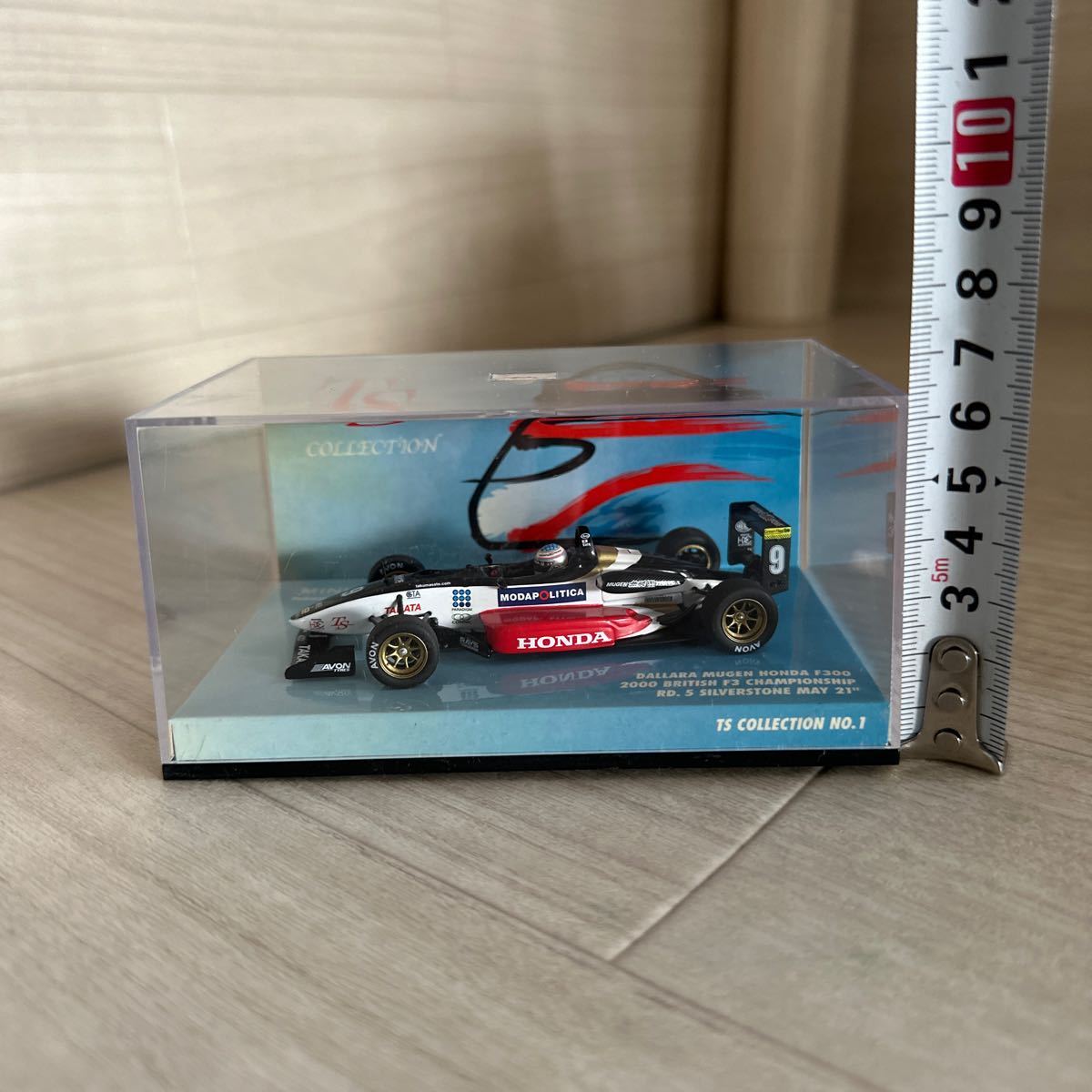 【A0233-4】『ミニチャンプス 1/43 ホンダ F300 2000 BRITISH F3 CHAMPIONSHIP ♯9』 モデルミニカー レーシングカー（同梱可）_画像8