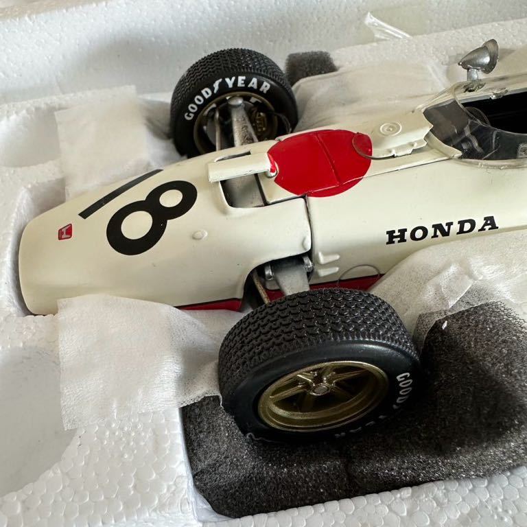 【A0206】未使用中古品『エブロ 1/20 ホンダ RA273 F1 #18 イタリアGP リッチー ギンサー 1966 ITALIAN GRAND PRIX』 モデルミニカー_画像6