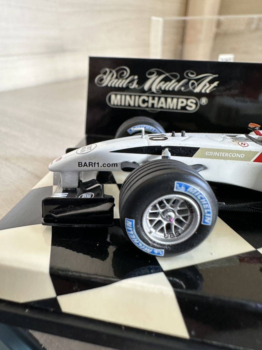 【A0238-3】『1/43 ミニチャンプス BAR HONDA 006 T. SATO 佐藤琢磨 ♯10』 モデルミニカー レーシングカー（同梱可）_画像5