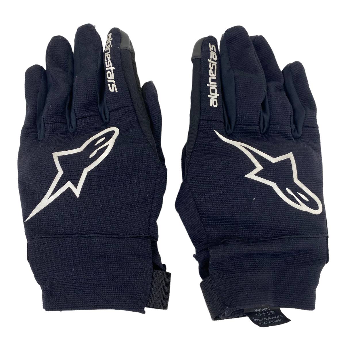 【即決】 alpinestars　アルパインスターズ　REEF GLOVE 　黒系/白系　ブラック系/ホワイト系　Mサイズ　6186-K_画像1