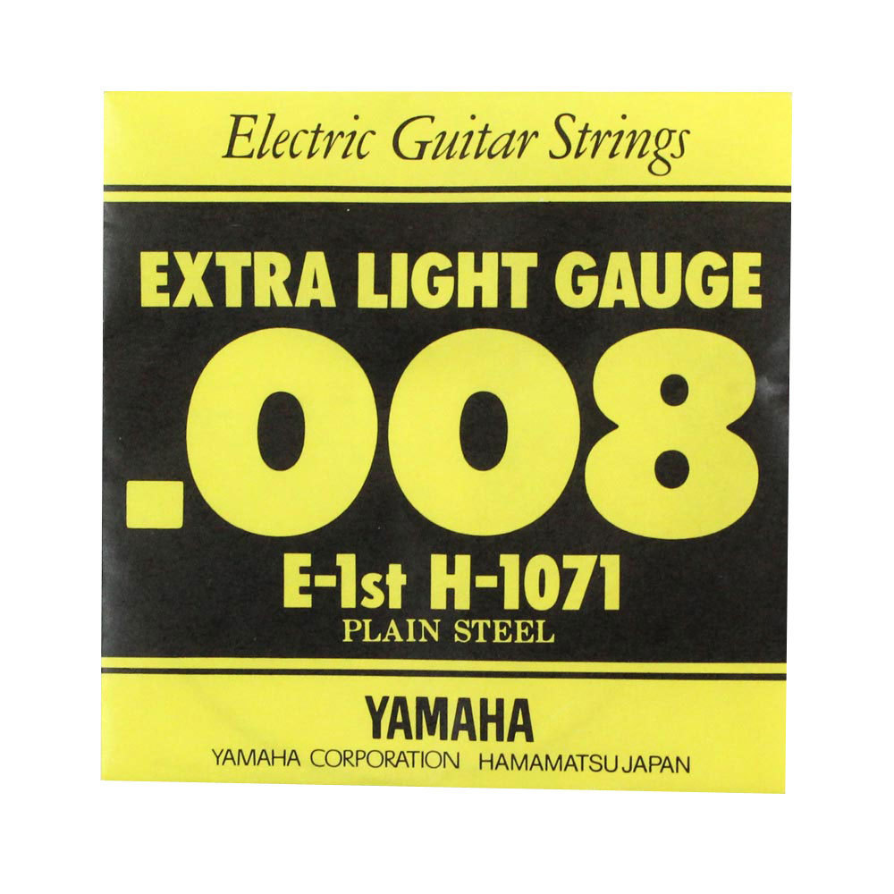 ヤマハ YAMAHA H1071 エレキギター用 バラ弦 1弦×6本_画像1