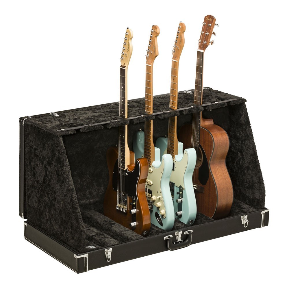  гитара подставка 7шт.@ несколько крыло Fender Classic Series Case Stand Black 7 Guitar