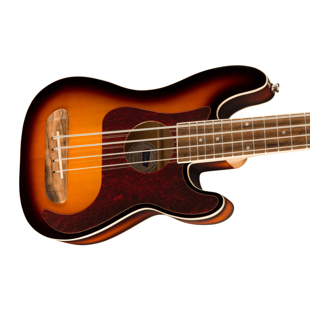 Fender フェンダー Fullerton Precision Bass Uke Walnut Fingerboard べっ甲柄 Pickguard 3-Color Sunburst エレクトリックベースウクレレの画像3