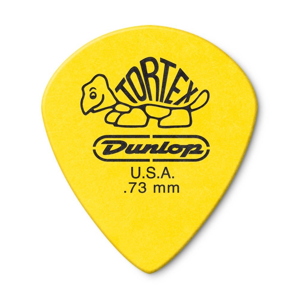 ギターピック 12枚 セット ジムダンロップ 498 Tortex Jazz III XL 0.73mm Yellow JIM DUNLOP ジムダン_画像1