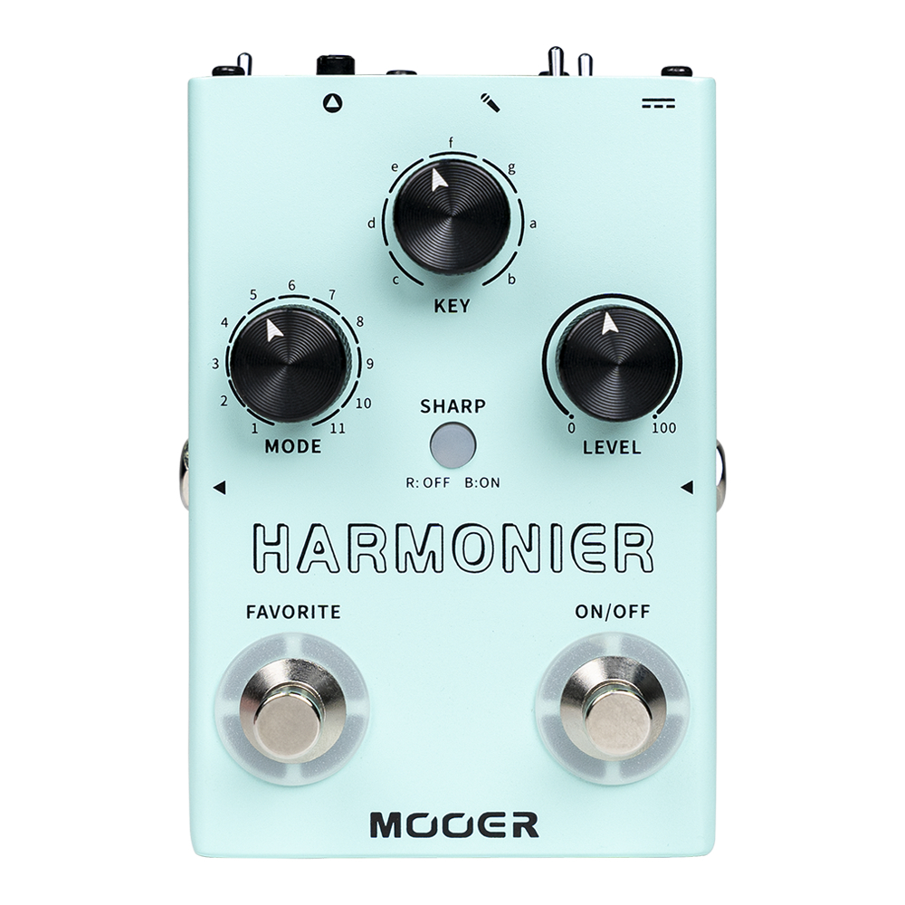 Mooer ムーアー MVP2 Harmonier ピッチシフト リバーブ ヴォーカル用エフェクター ギターエフェクター_画像1