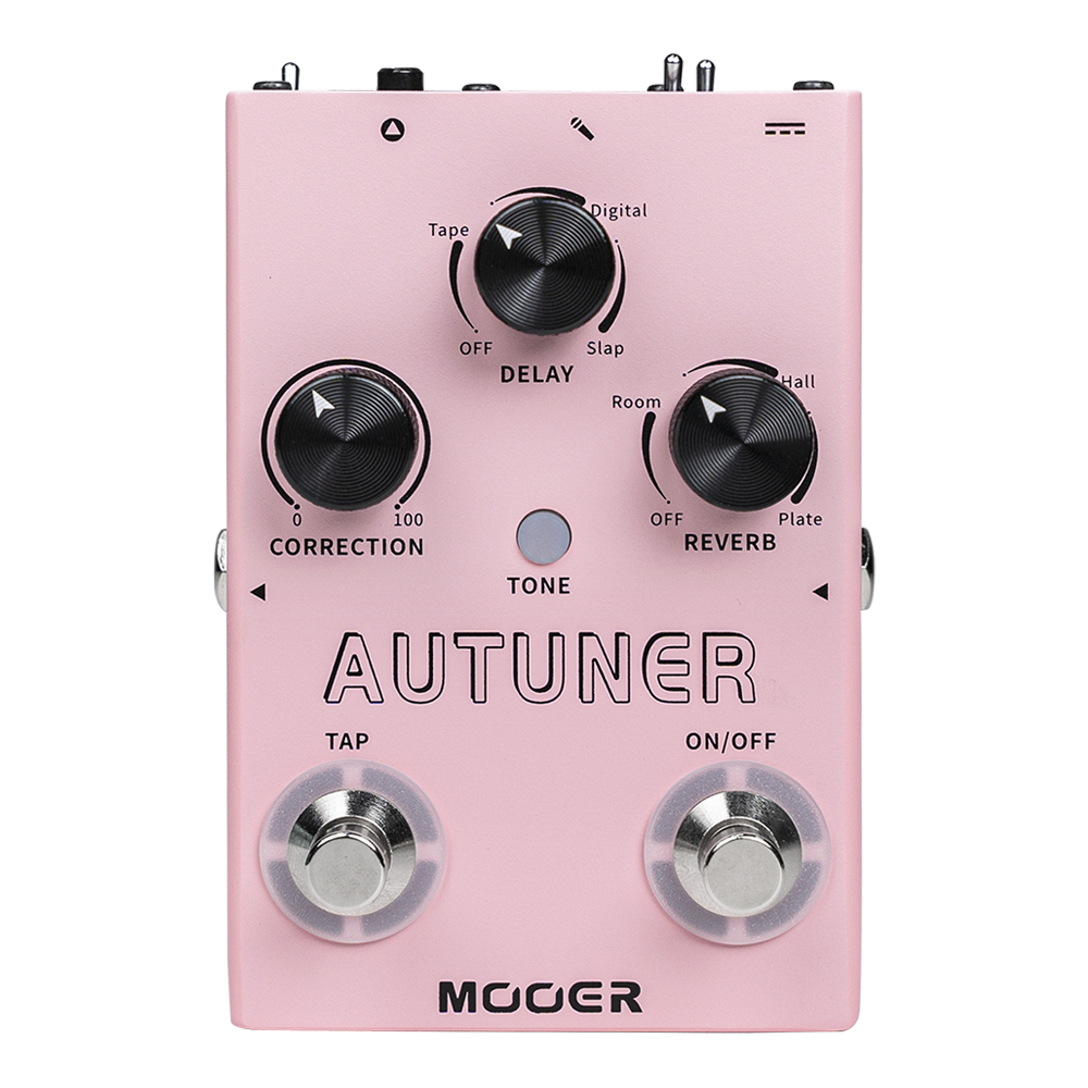 Mooer ムーアー MVP1 Autuner ディレイ リバーブ ピッチ補正 ボーカル用エフェクター ギターエフェクター_画像1