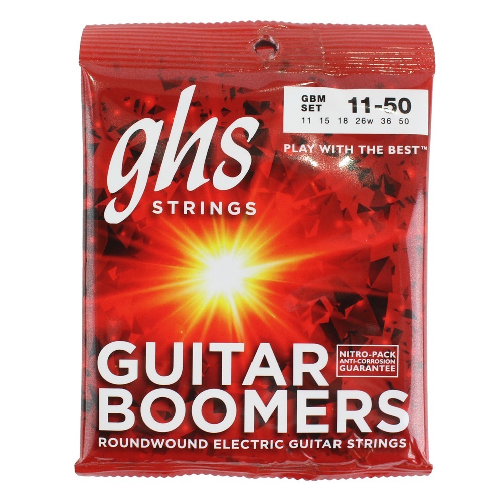 GHS Boomers GBM 11-50 エレキギター弦×12セット_画像1