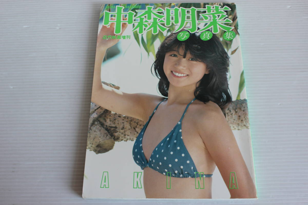 中森明菜 写真集　AKINA NAKAMORI　近代映画増刊　希少　レア_画像1