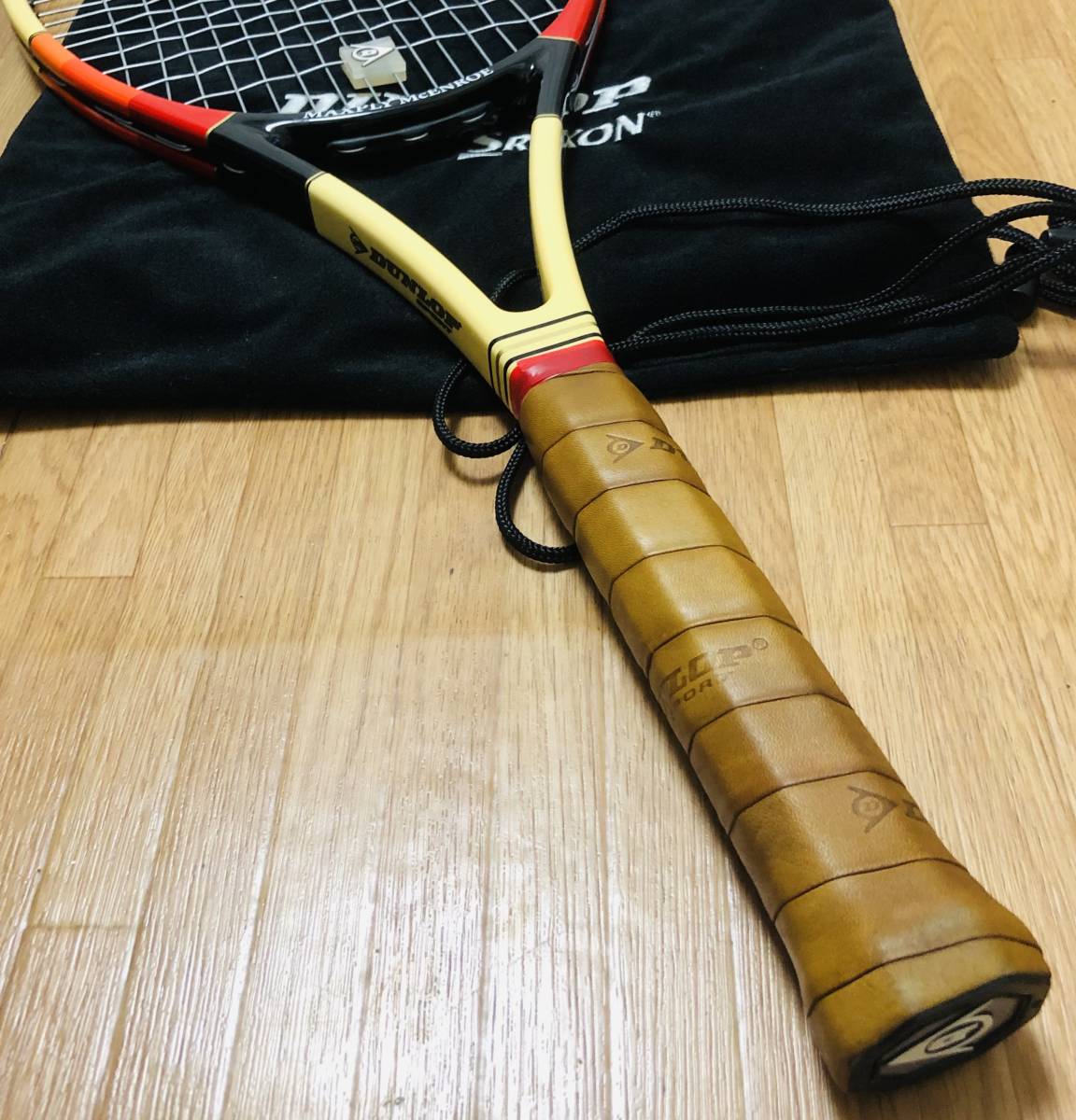 送料無料　国内数量限定モデル　美品　DUNLOP MAXPLY McENROE ダンロップ マックスプライマッケンロー　J.マッケンローシニアツアーモデル