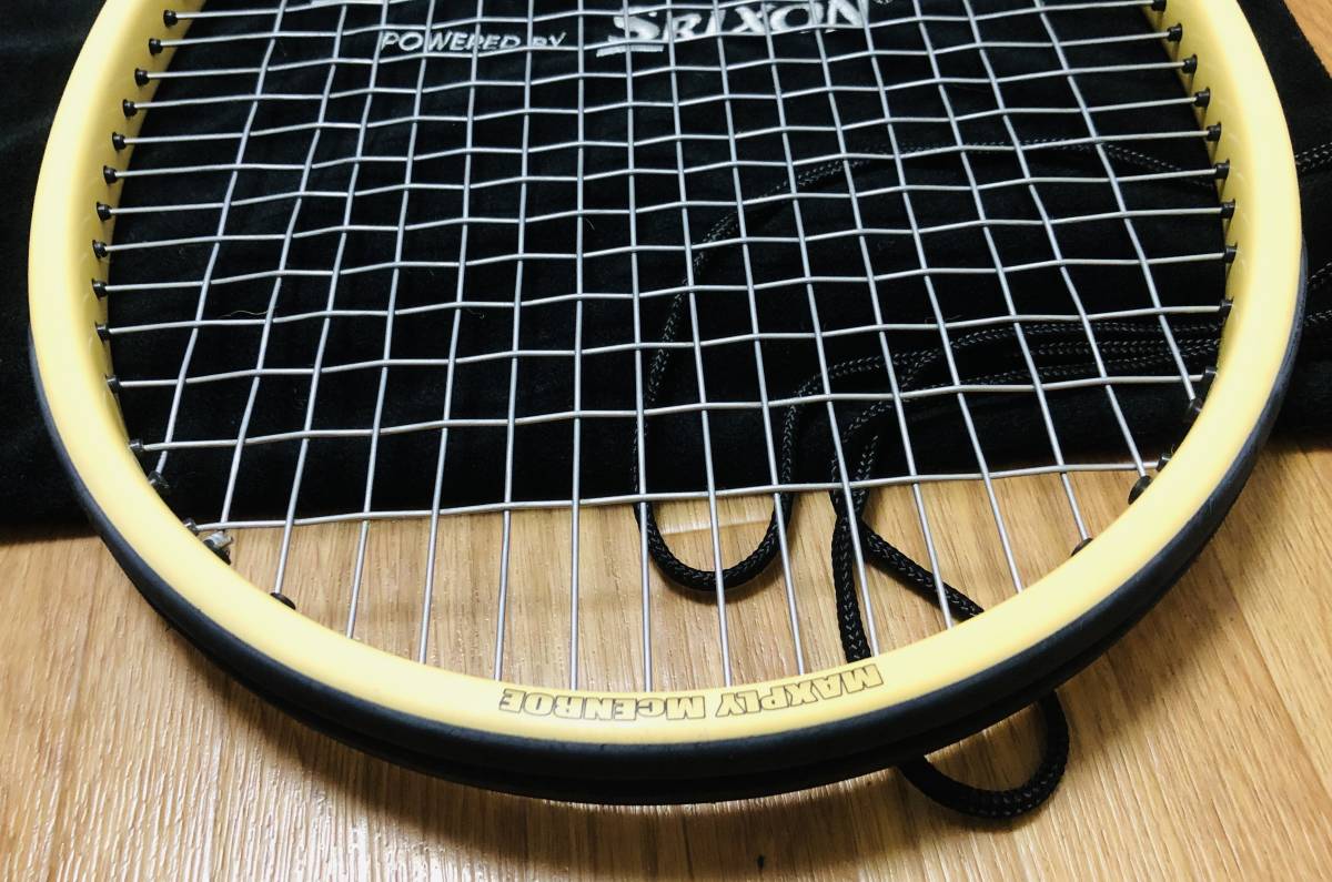 送料無料　国内数量限定モデル　美品　DUNLOP MAXPLY McENROE ダンロップ マックスプライマッケンロー　J.マッケンローシニアツアーモデル