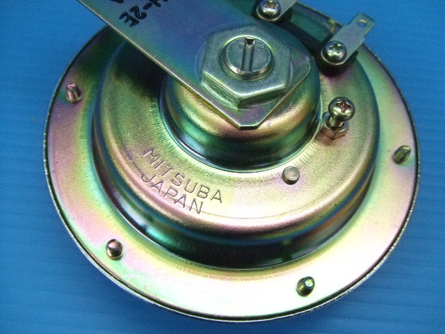  подлинная вещь новый товар 12V Mitsuba GT звуковой сигнал старый машина Showa highway racer гонщик группа машина MITSUBA три лист Z2 Z1 FX GP CBX GS400 GT380 XJ CB KH SS Hawk 2