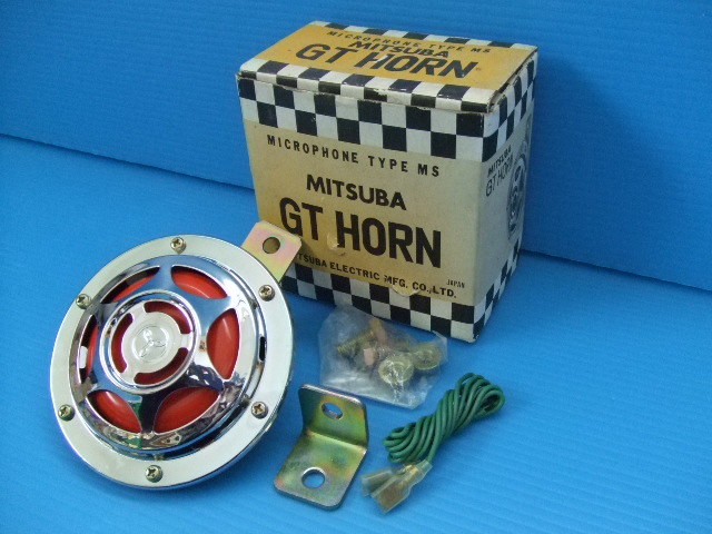  подлинная вещь новый товар 12V Mitsuba GT звуковой сигнал старый машина Showa highway racer гонщик группа машина MITSUBA три лист Z2 Z1 FX GP CBX GS400 GT380 XJ CB KH SS Hawk 2