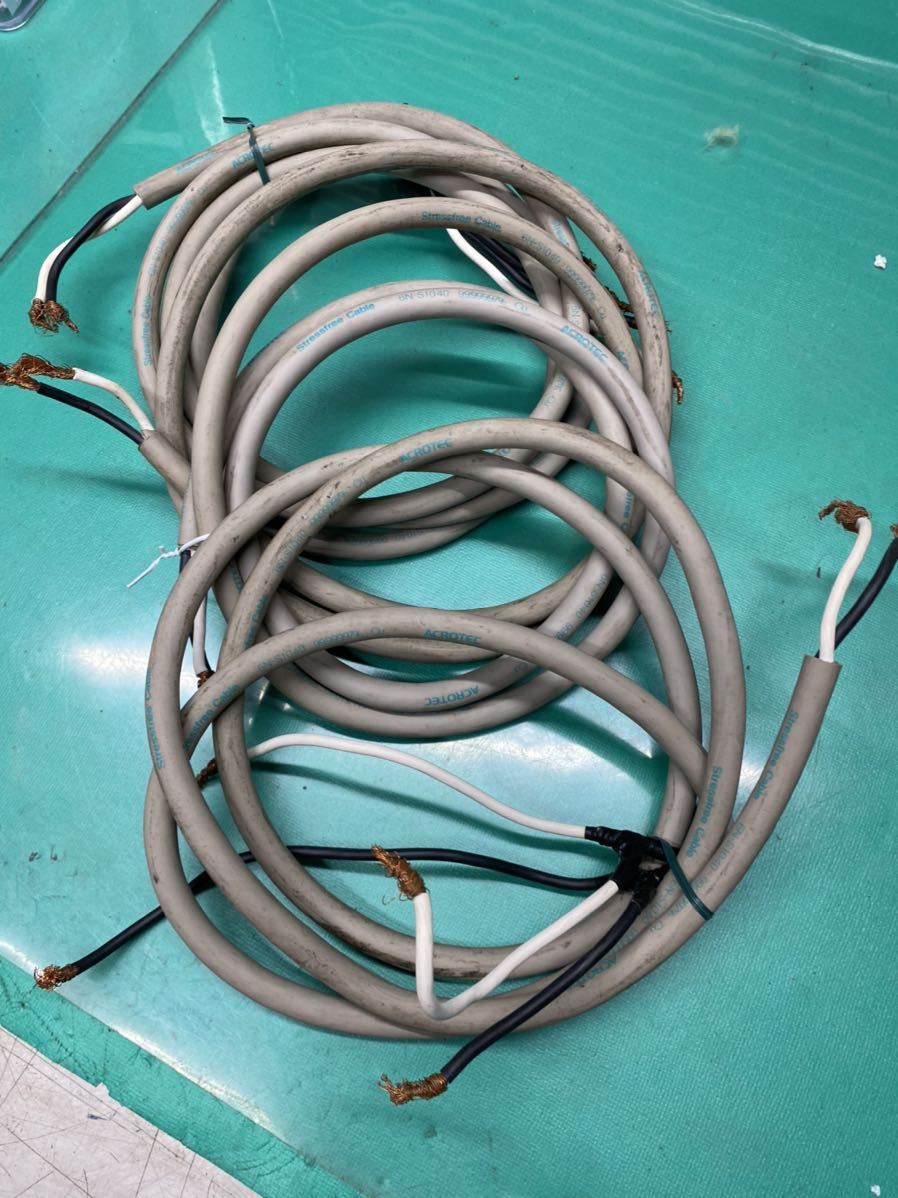 (1930) ACROTEC acrotec Stressfree Cable -тактный отсутствует свободный кабель 99.99997% Cu спикер-кабель 6N-S1040 2m,2.1m,2.4mкнига