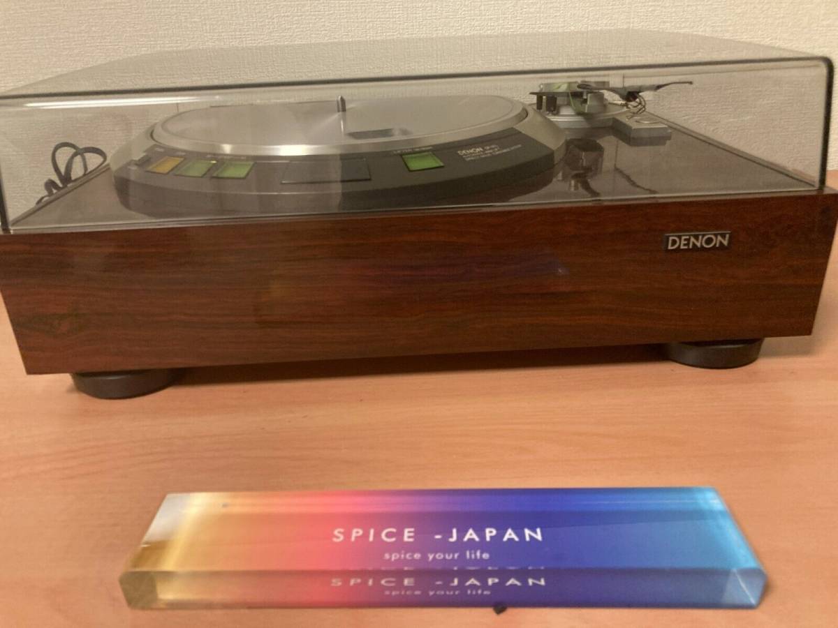 デノン DENON DP-67L (DP67L) レコードプレーヤー ターンテーブル 動作品・現状品_画像2