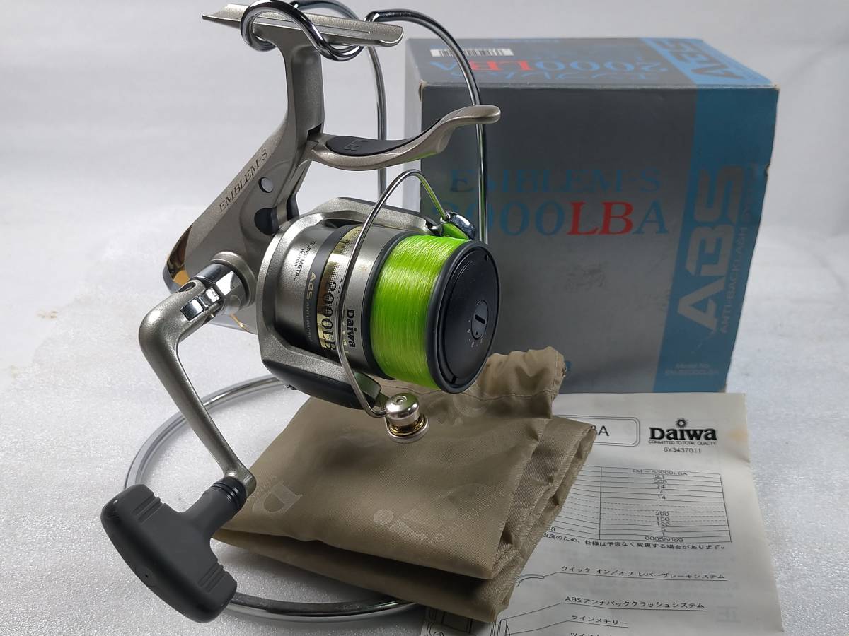 Bibian 比比昂- 驗【新品未使用品】 ダイワエンブレムZ 2000LBA Bibian 比比昂- 驗【新品未使用品】 ダイワエンブレムZ 2000LBA