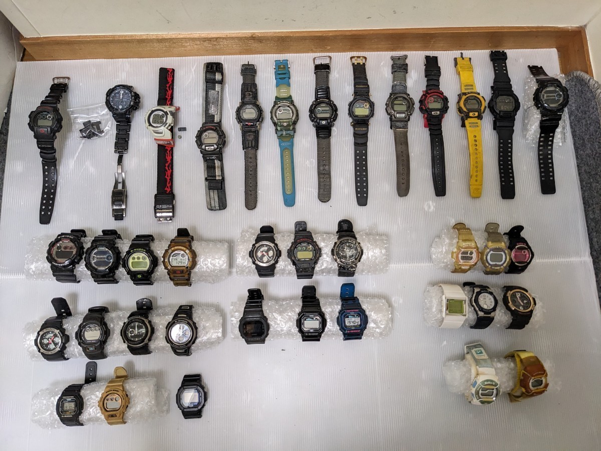 Yahoo!オークション - CASIO 腕時計 G-SHOCK/Baby-G まとめて38本 Yahoo!オークション - CASIO 腕時計 G-SHOCK/Baby-G まとめて38本