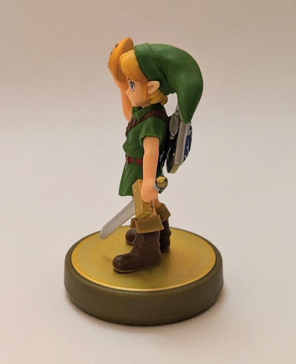 amiibo リンク ゼルダの伝説 ムジュラの仮面 こどもリンク ヤングリンク アミーボ フィギュア ニンテンドー 任天堂_画像3