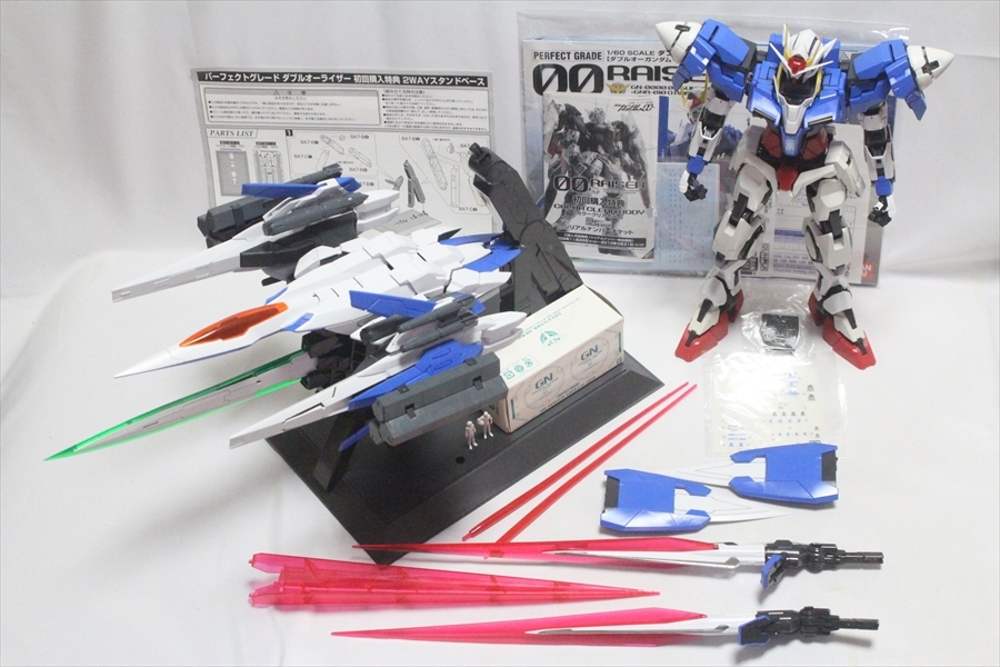 初回購入特典・おまけ付 PG 1/60 ダブルオーライザー/スタンド 初回購入特典・おまけ付 PG 1/60 ダブルオーライザー/スタンド