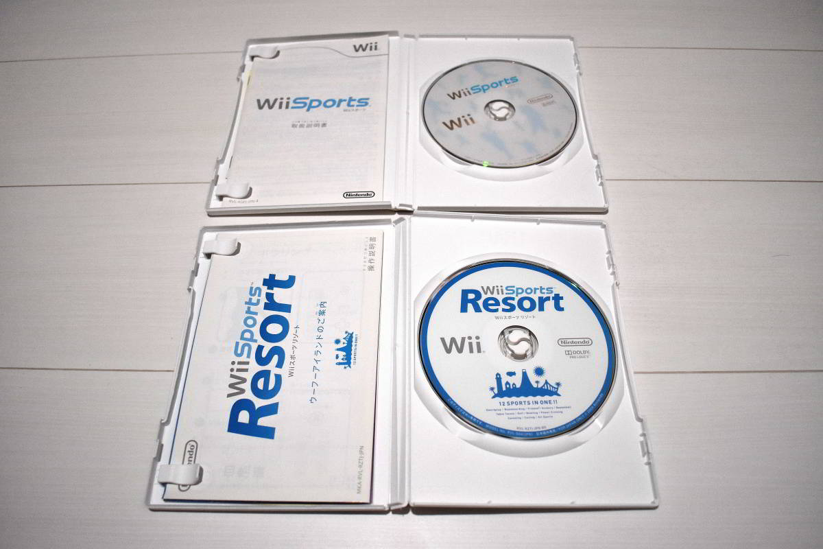 【送料込み・Wiiソフト】Wii Sports Resort ＋ Wii Sports セット_画像3