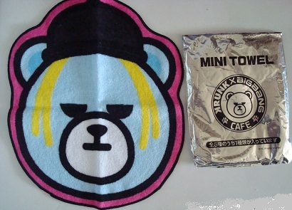 未使用　BIGBANG KRUNK CAFE MINI TOWEL K×Bカフェ限定　ミニタオル　 SOL ヨンベ　テヤン　ソル_画像1