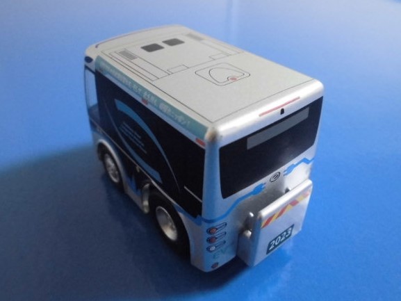 チョロＱ■非売品■F8 series4-Mini Bus■EVコミュニティバス6.99m■ジャパンモビリティショー2023、シリーズ4 ミニバス_画像3
