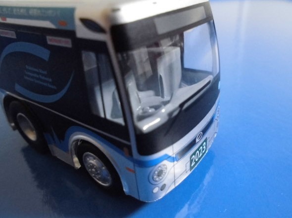 チョロＱ■非売品■F8 series4-Mini Bus■EVコミュニティバス6.99m■ジャパンモビリティショー2023、シリーズ4 ミニバス_画像9