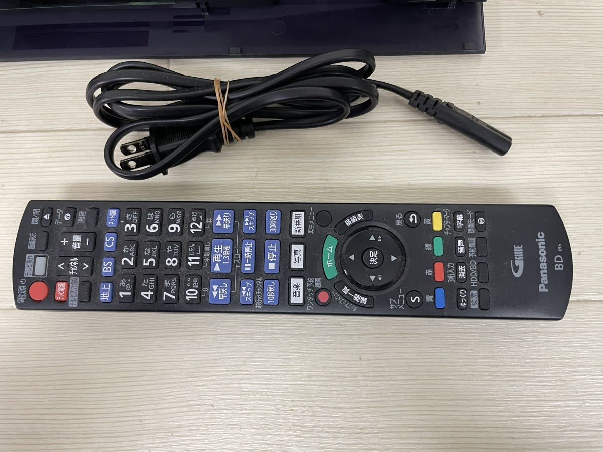 [ML9717-2]1円〜動作品！【Panasonic】DMR-BCW560 2019年製　　リモコン付き　ブルーレイディスクレコーダー _画像7