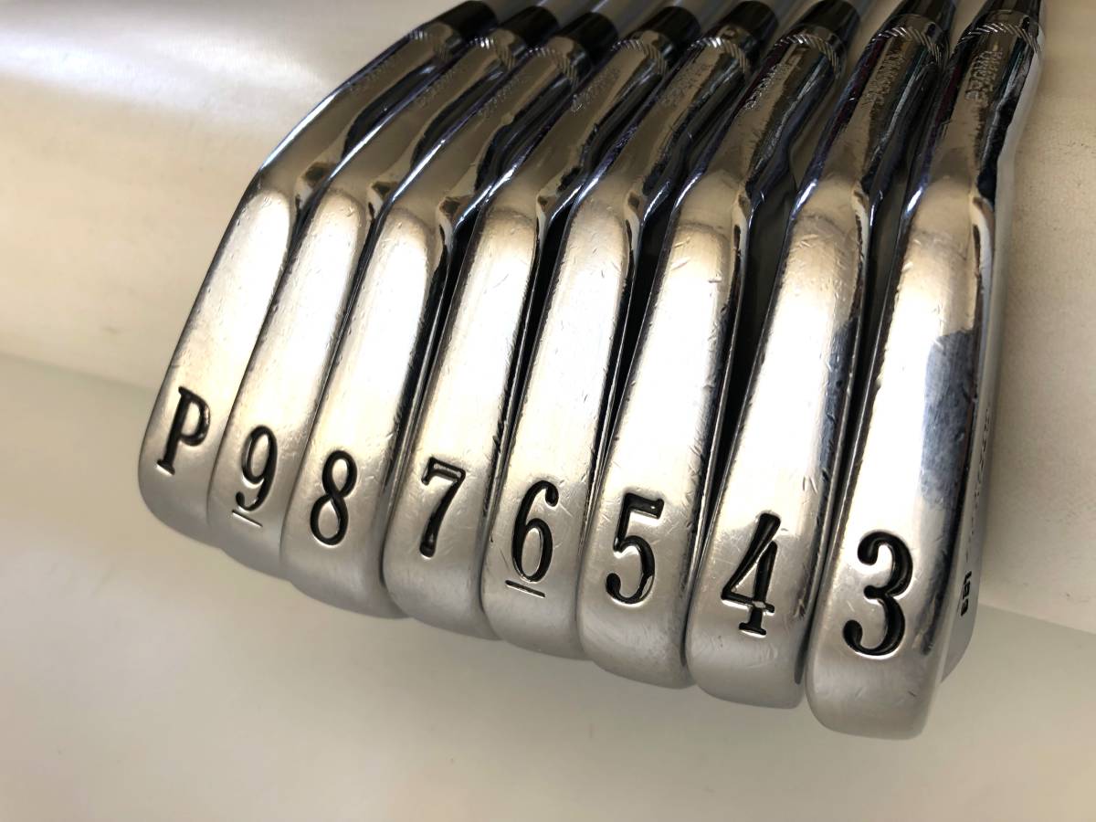 名器 タイトリスト 681 FORGED フォージド アイアン 3-PW 8本 KBS TOUR C-TAPER 120 S　※拡大画像あり_画像3