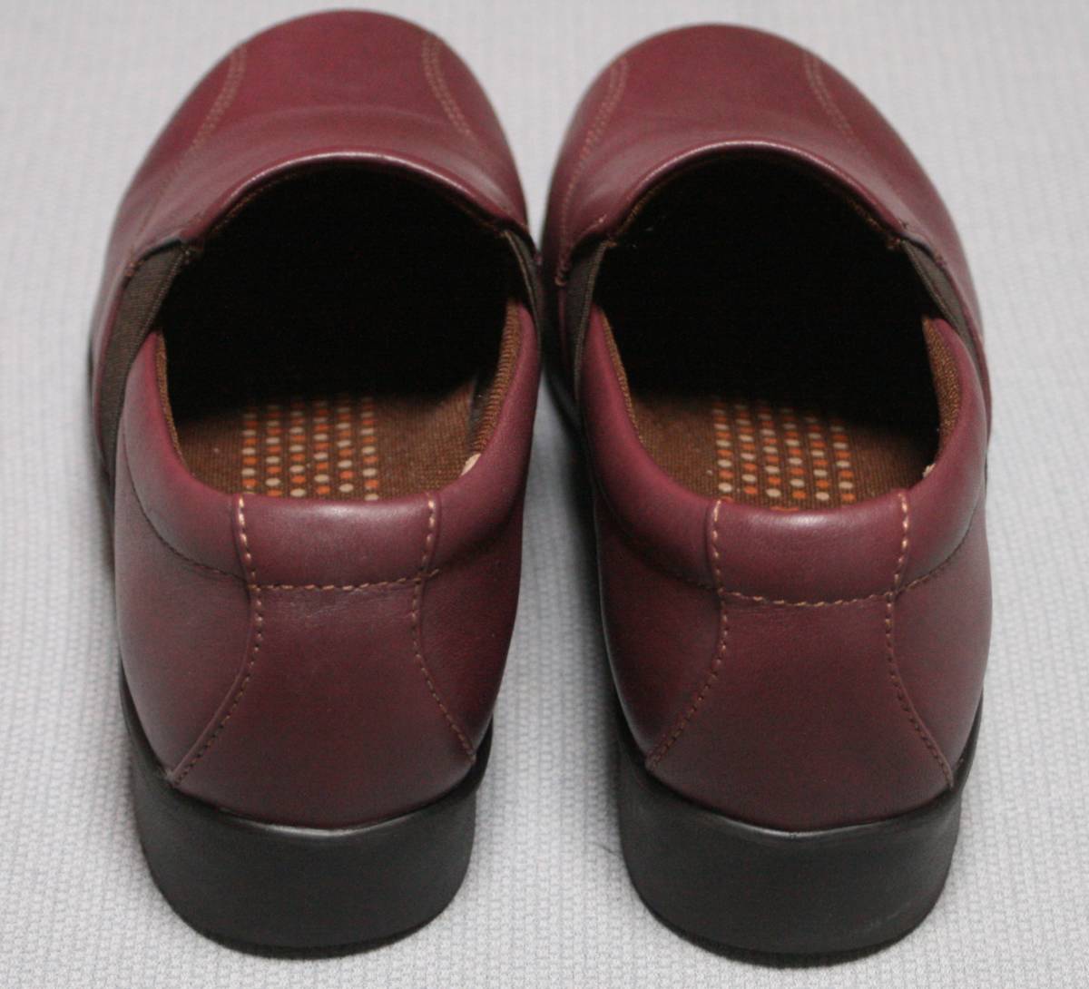 * moon Star spo rusmoonstar SPS0931 wine comfort shoes lady's woman wide width 22.5cm 4E original leather hallux valgus *