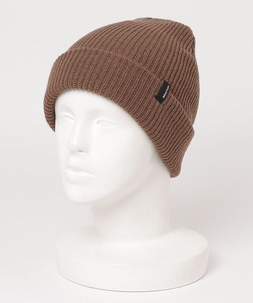 BRIXTON HEIST BEANIE-CoyoteBrown-