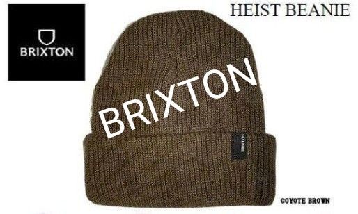 BRIXTON HEIST BEANIE-CoyoteBrown-