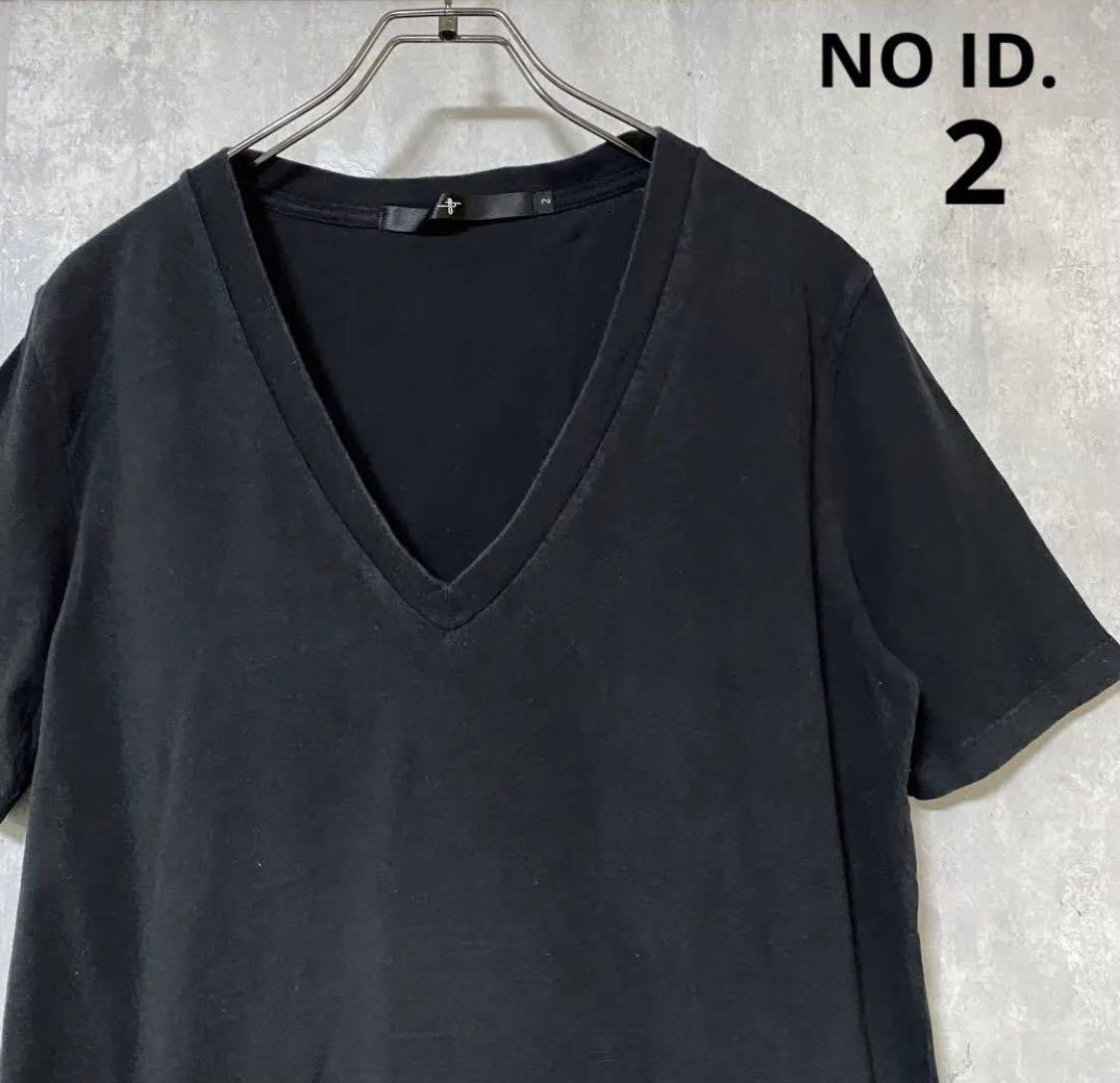 no-a.ti-NO ID. футболка размер 2 хлопок 100% чёрный 