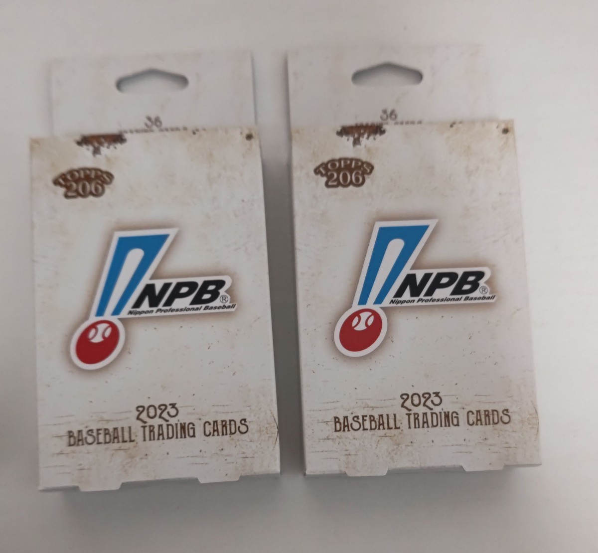 定価6160円【未開封】topps npb 206 2箱 山本由伸 村上宗隆 佐々木朗希 大谷翔平 イチロー 松井秀喜 直筆サイン WBC _画像1