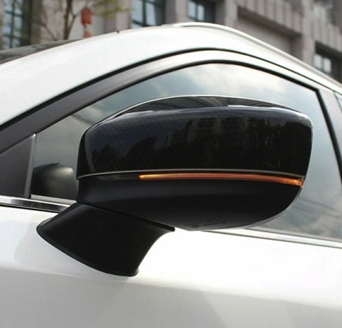 [ бесплатная доставка ] корпус зеркала двери левый правый пара черный Mazda CX-5 CX5 CX-8 CX8 2017-2021 задний зеркало 
