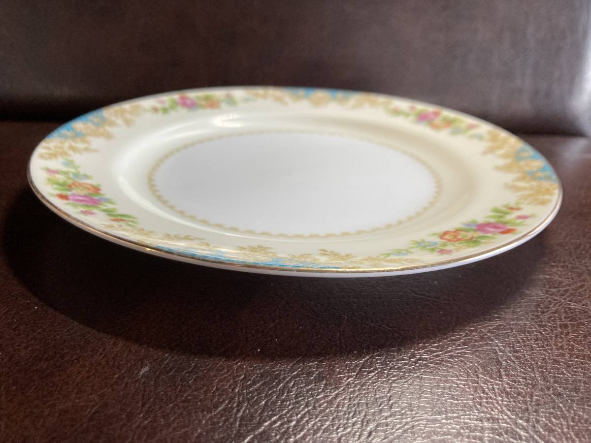 ◎希少美品　B340　Noritake 　アンティーク　オールドノリタケ1900年初期　NORITAKE‐M‐印 プレート１9.2㎝ _画像1