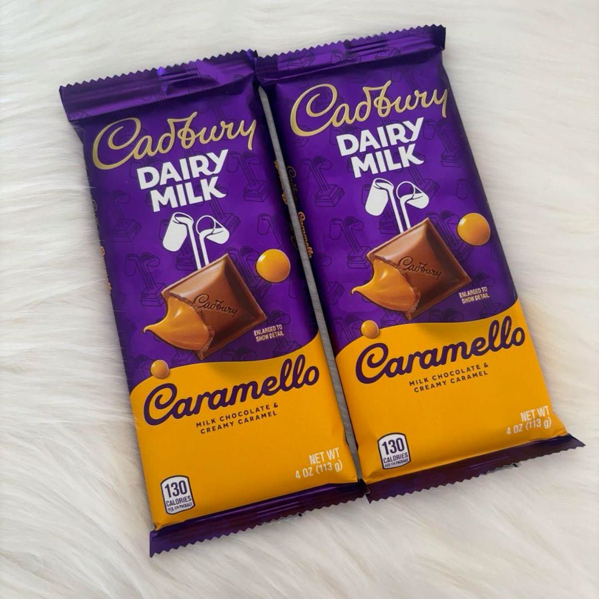 キャドバリー デイリーミルクチョコレート&クリーミーキャラメル キャドバリー デイリーミルクチョコレート&クリーミーキャラメル