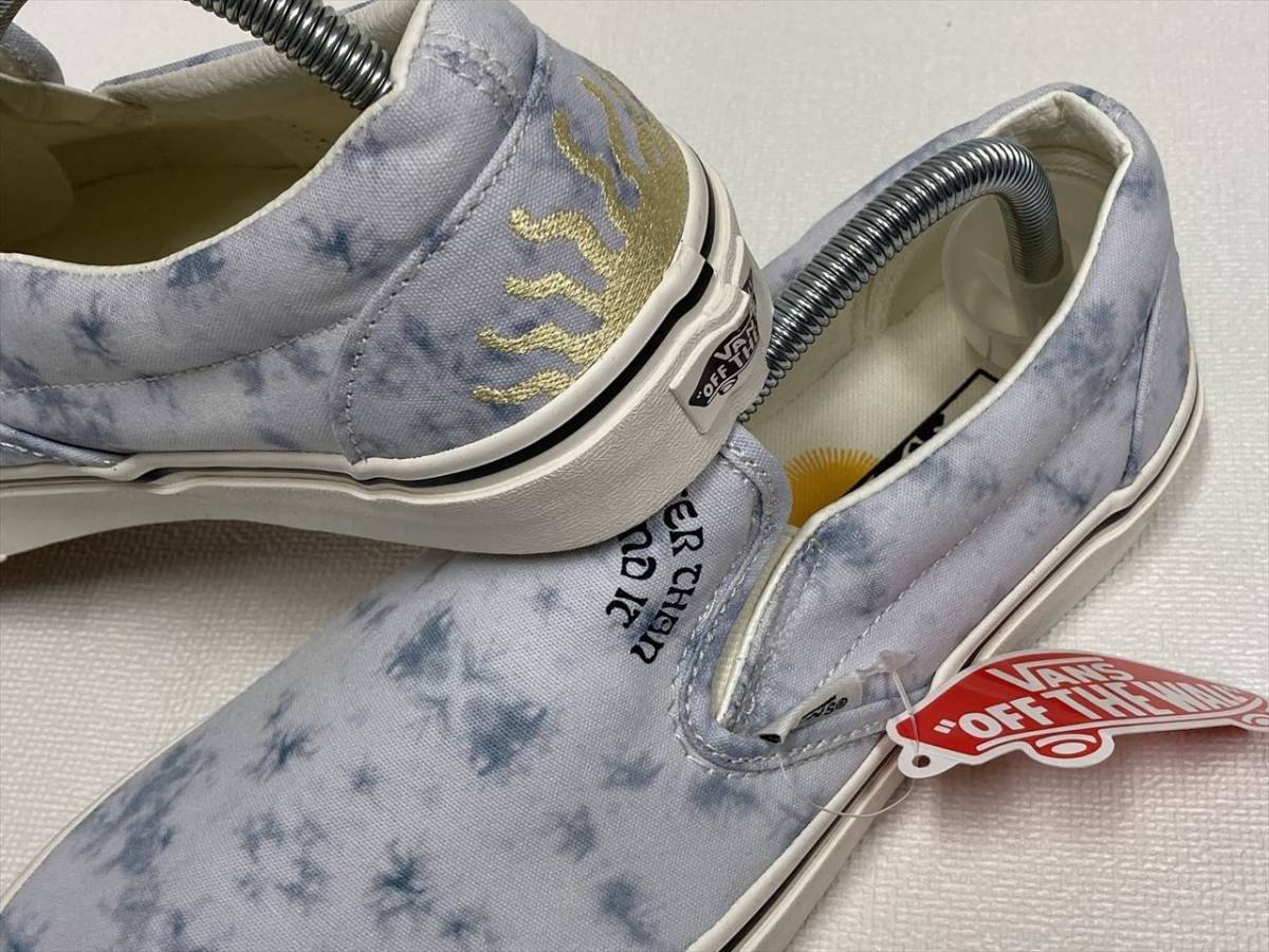 激レア!! VANS SLIPON PARKS PROJECT 薄いグレー系 タイダイ US8.5 (26.5cm) アメリカ企画限定!! スリッポン バンズ_画像3