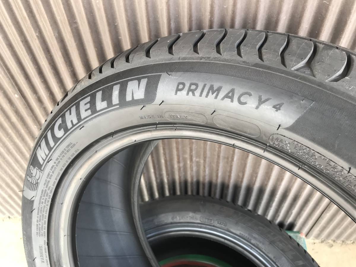 【1円スタート！DY643】2021年製 輸入新品 ミシュラン 225/55R17 101W PRIMACY 4　2本セット_※参考画像