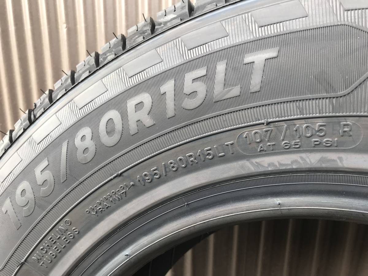 【在庫限定品】2023年製 新品 ミシュラン 195/80R15 107/105R AGIRIS X-ICE 　4本セット◆D2771_画像3