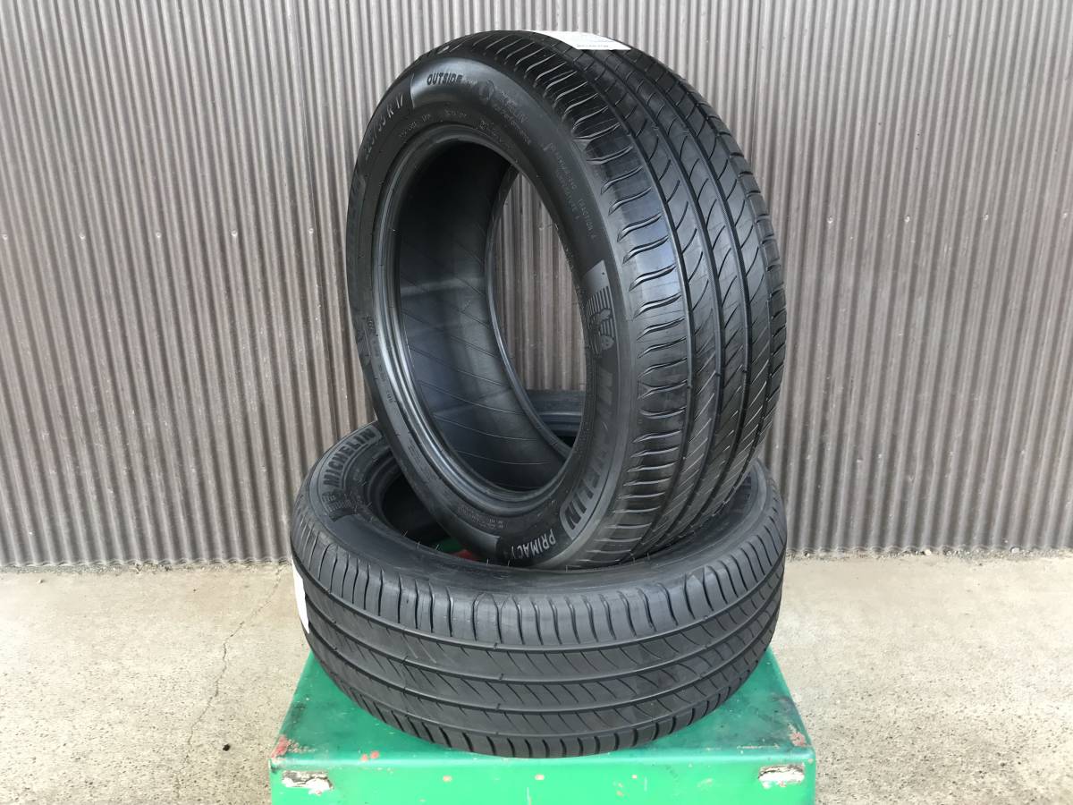 【1円スタート！DY644】2021年製 輸入新品 ミシュラン 225/55R17 101W PRIMACY 4　2本セット_※参考画像