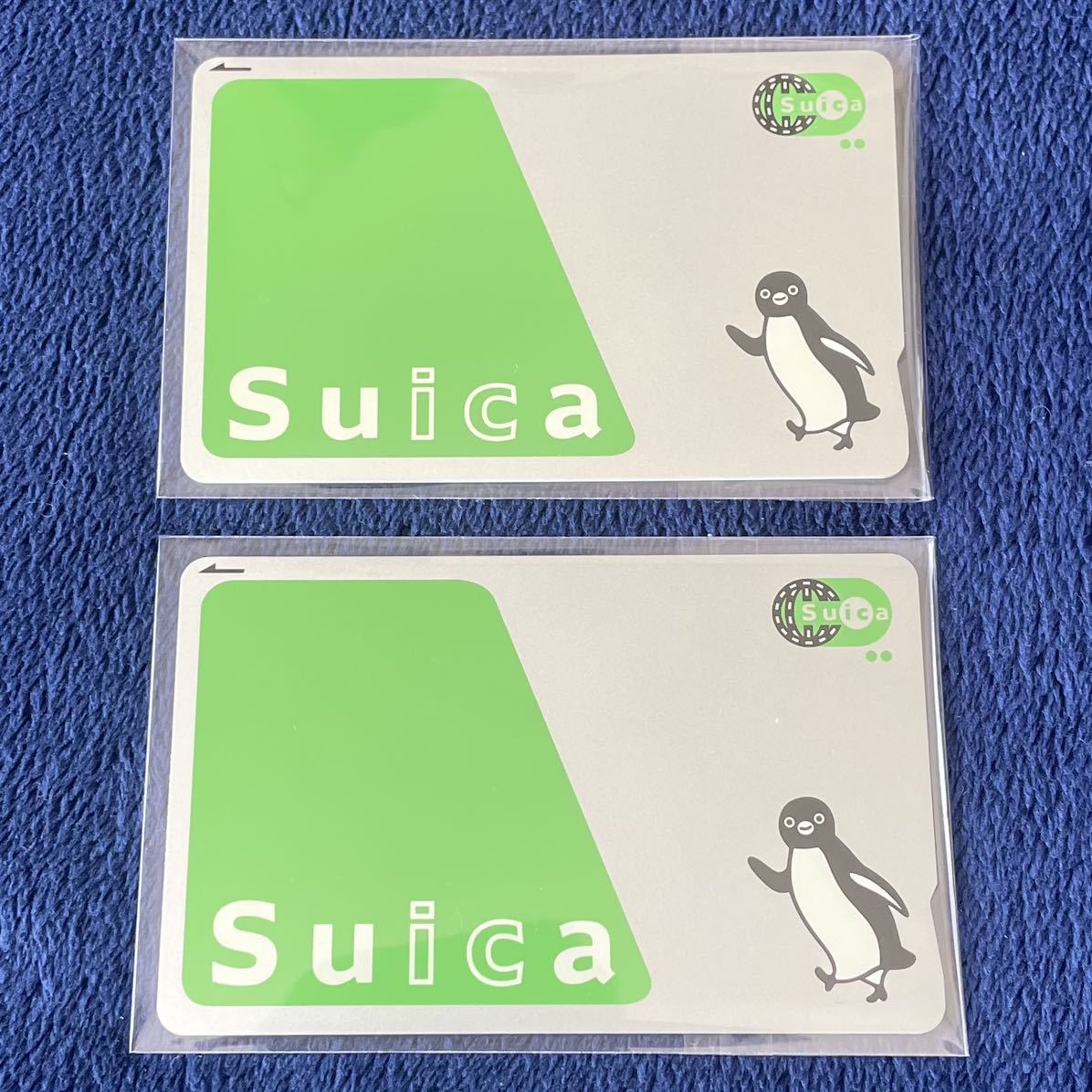 JR東日本 無記名式Suicaカード デポジットのみ チャージ残高ゼロ円 2枚セット