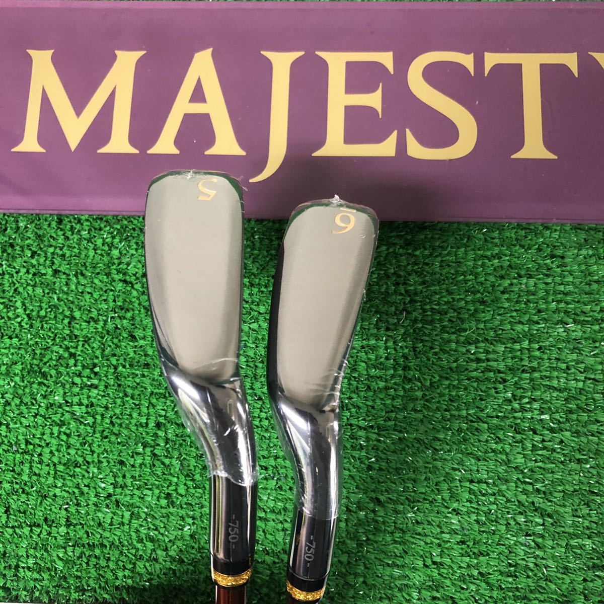 訳あり 未使用 マジェスティプレステジオ12 5 6番アイアン 2本 訳あり 未使用 マジェスティプレステジオ12 5 6番アイアン 2本