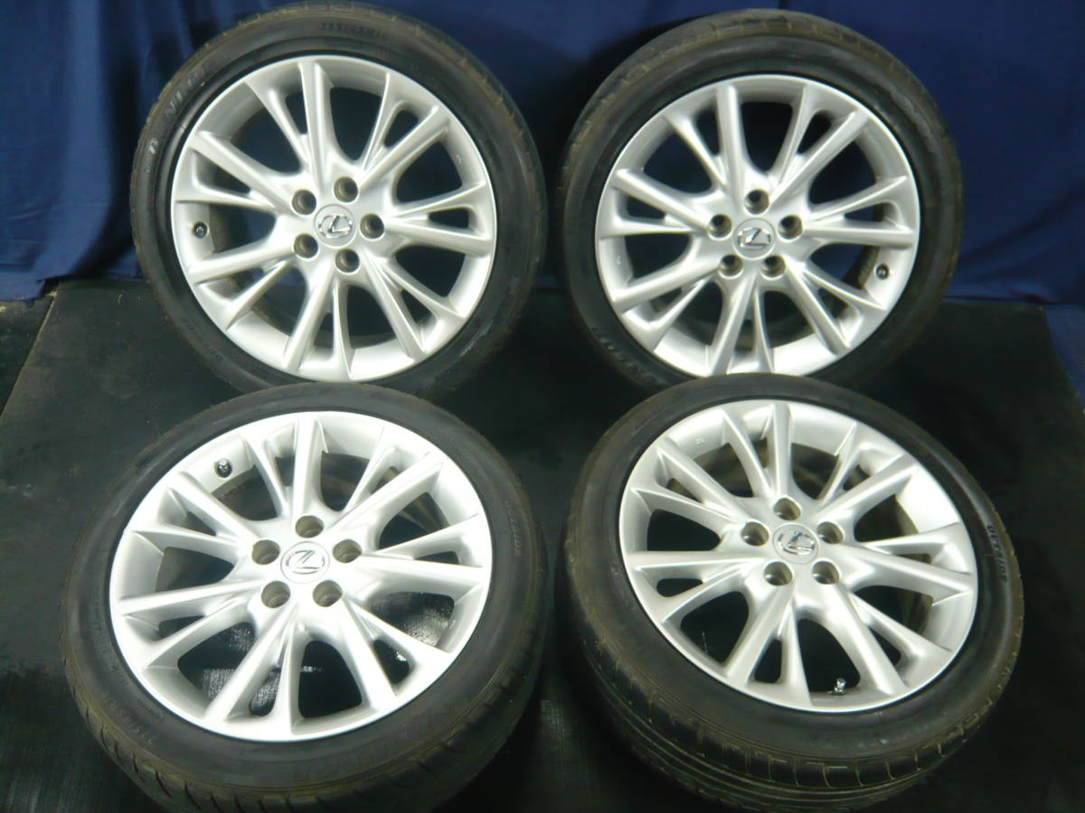 LEXUS レクサス HS 純正　タイヤ　ホイール 225/45R18 ４本 4個口_画像1