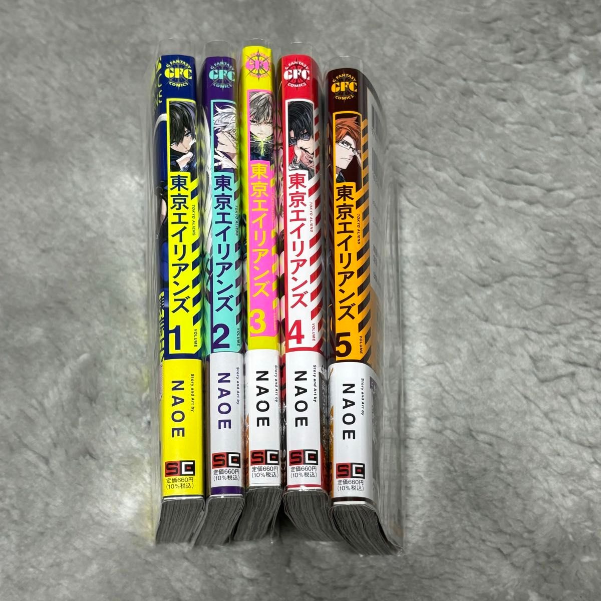 東京エイリアンズ スクウェア・エニックス 5巻セット 帯