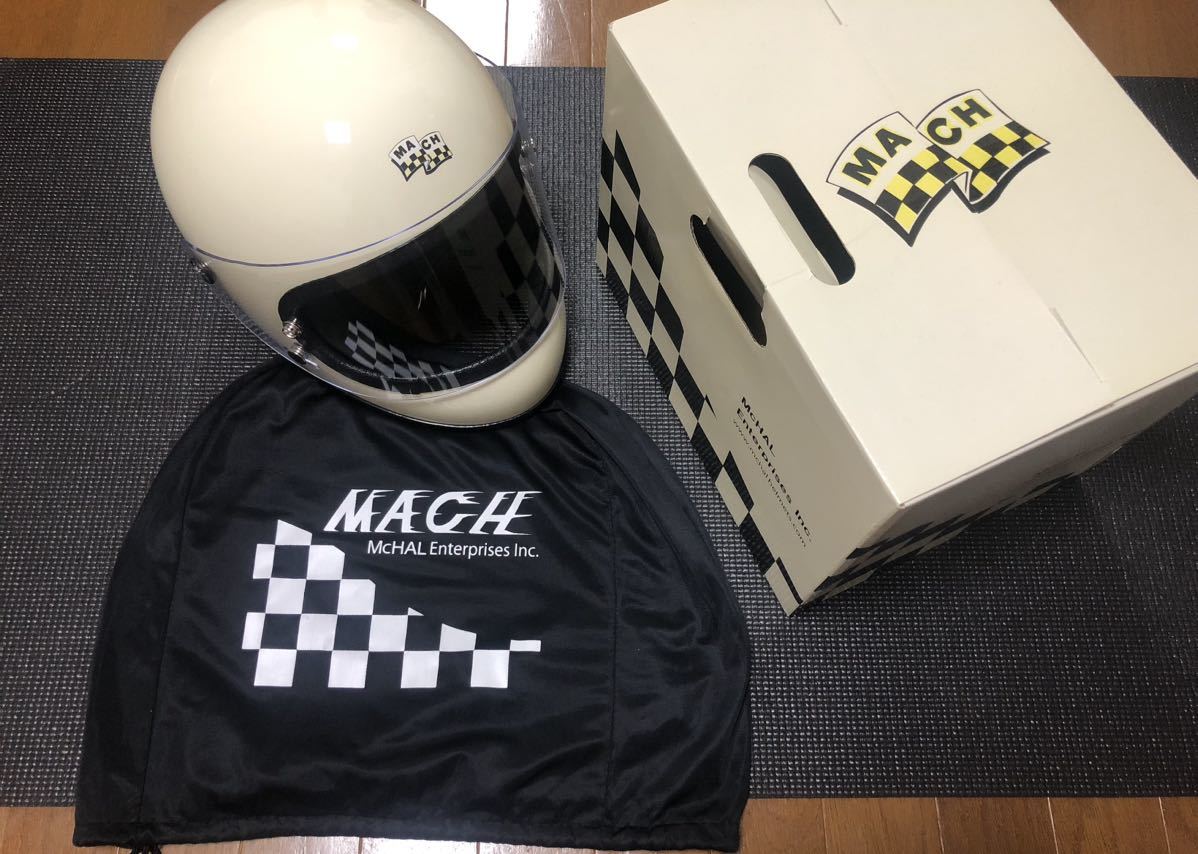 試着のみ　McHAL マクホール マックホール アポロ ヘルメット MACH 02 APOLLO Full Face Helmet Lサイズ