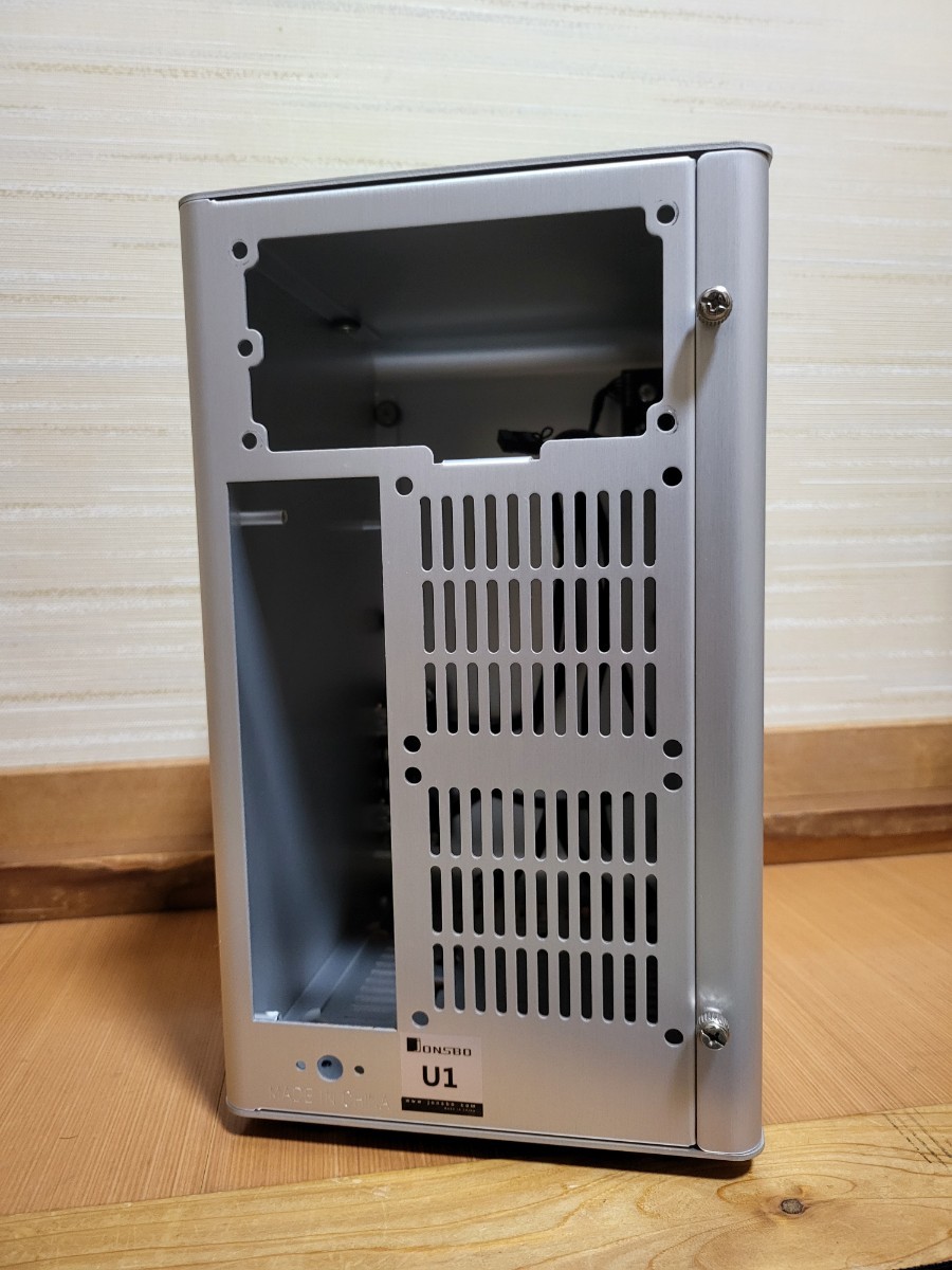 JONSBO U1 シルバー Mini-ITX ケース_画像2