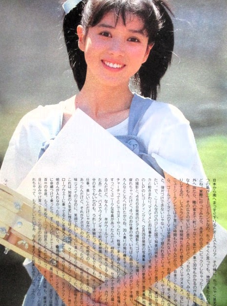 ♪西村知美切り抜き65枚+シール！中山美穂南野陽子荻野目洋子杉浦幸菊池桃子立花理佐小泉今日子芳本美代子高井麻巳子国生さゆり石川秀美_画像3