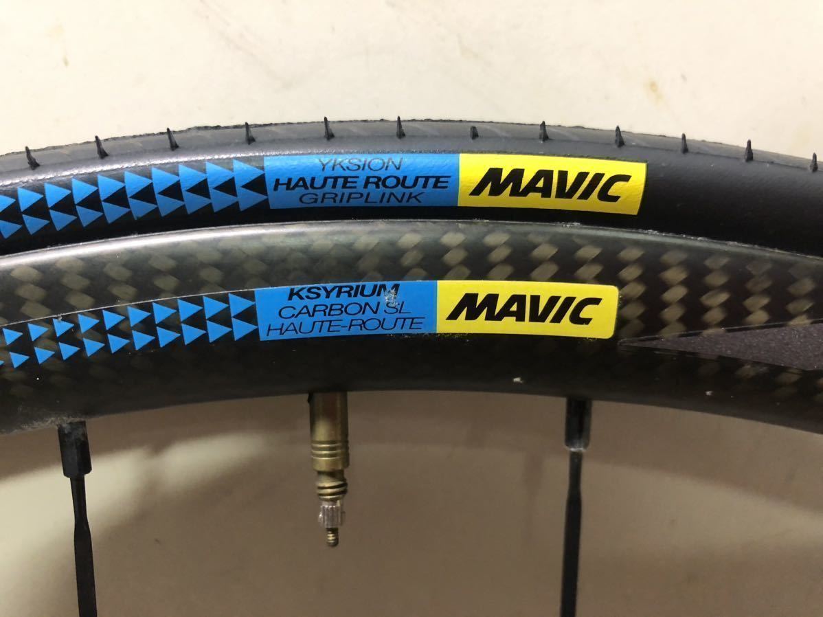 MAVIC キシリウム カーボンディスクSL ホイールセット セラミックベアリング　シマノ _画像3