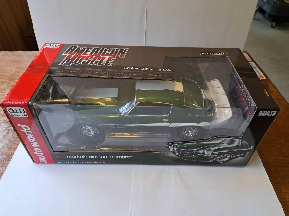 AUTOWORLD 1/18 Baldwin Motion camaro 1970年カマロ_画像10