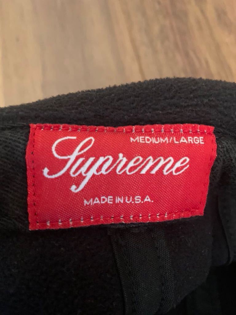 Supreme Polartec Ear Flap Camp 帽子 キャップ ブラック Black 黒 シュプリーム _画像6